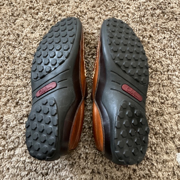 Cole Haan Men’s Tucker Venetian two-tone leather moccasin loafers size 9.5 M - Picture 3 of 4